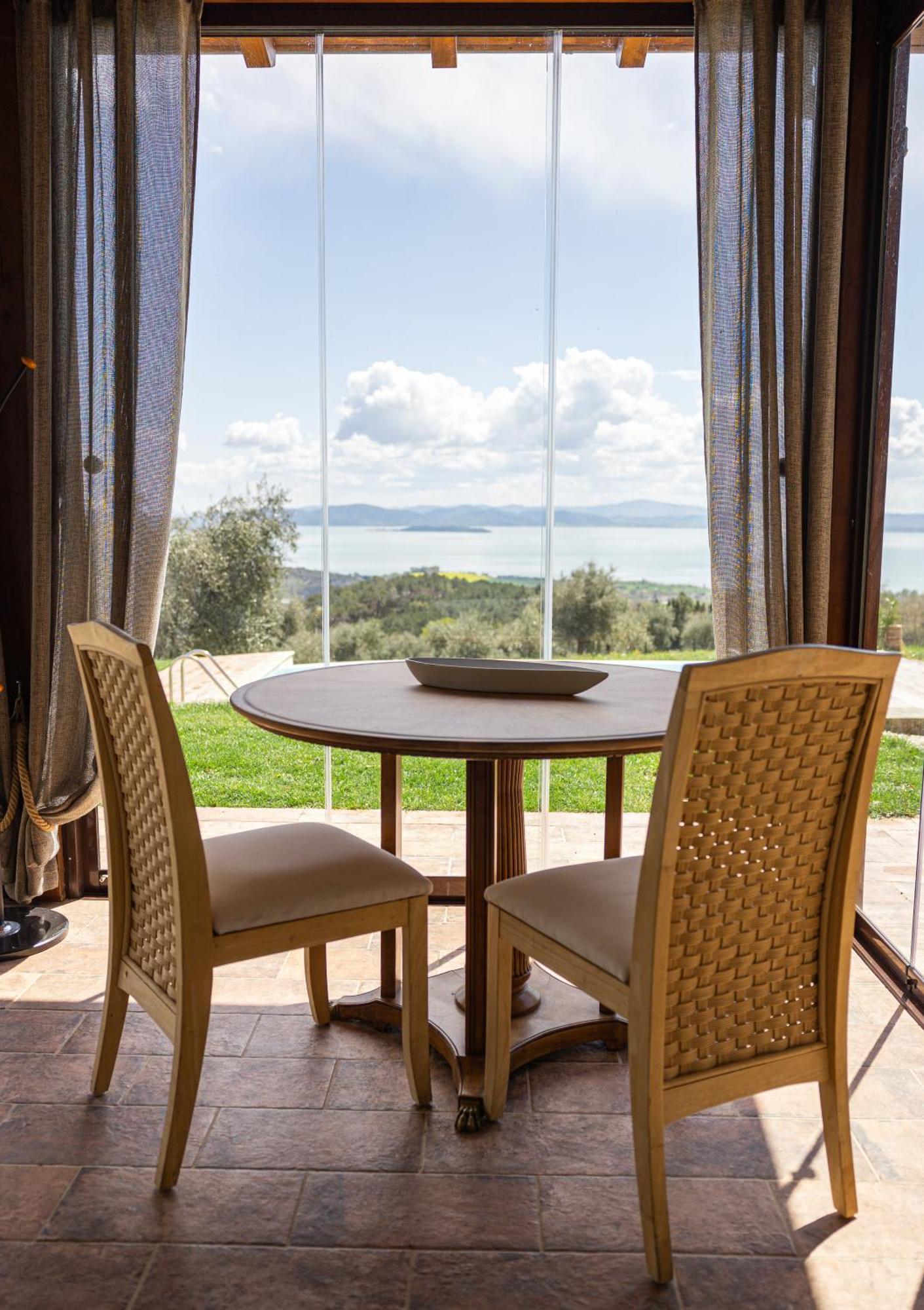 טואורו סול טראסימנו Di Colle In Colle - Country House With Private Pool מראה חיצוני תמונה