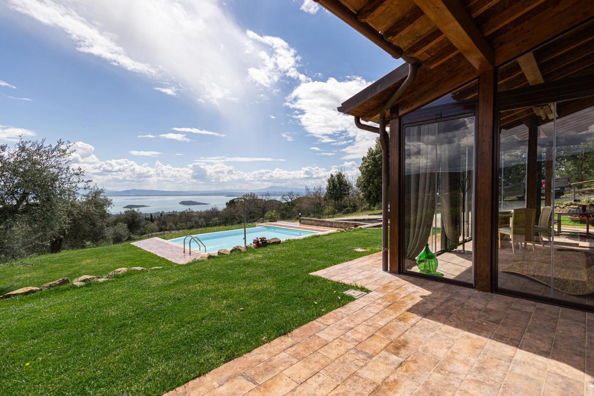 טואורו סול טראסימנו Di Colle In Colle - Country House With Private Pool מראה חיצוני תמונה