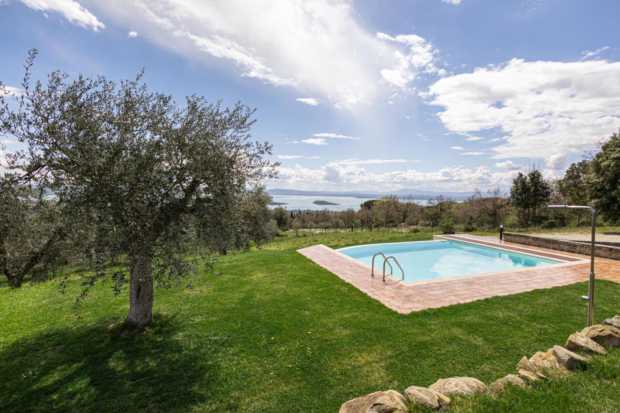 טואורו סול טראסימנו Di Colle In Colle - Country House With Private Pool מראה חיצוני תמונה