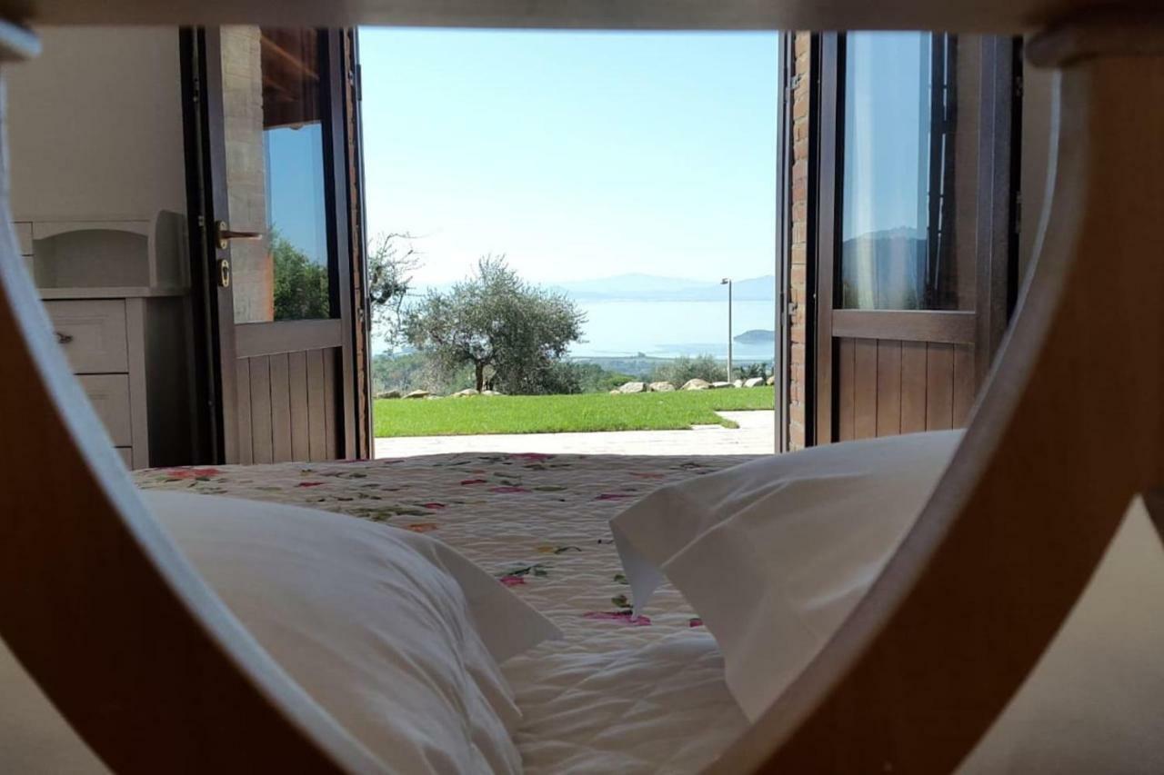 טואורו סול טראסימנו Di Colle In Colle - Country House With Private Pool מראה חיצוני תמונה